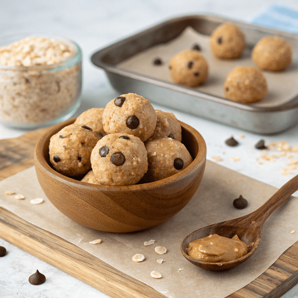 No-Bake Protein Cookie Dough Bites