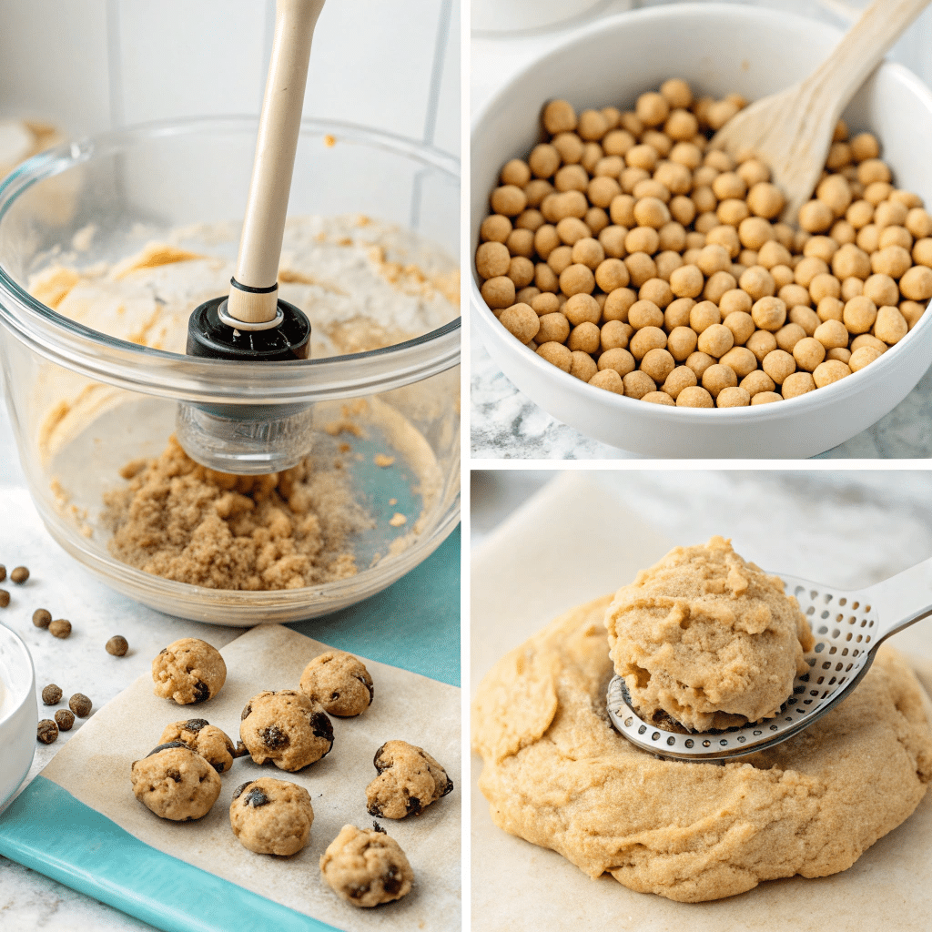 How To Make Chickpea Cookie Dough Balls