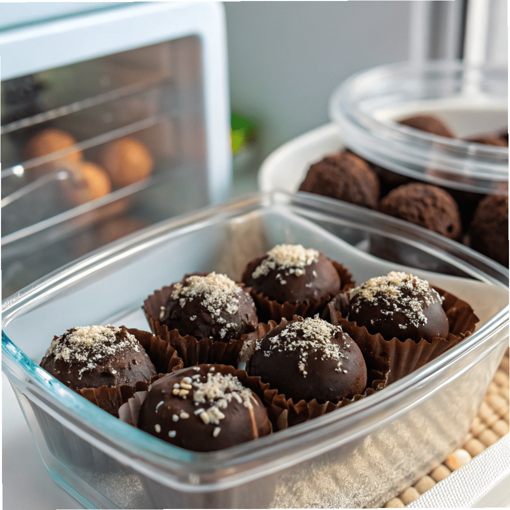chocolate-coated bites