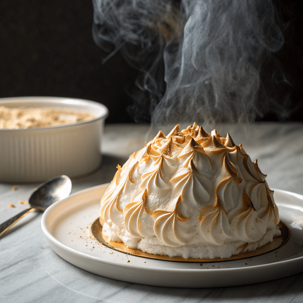 baked Alaska dessert