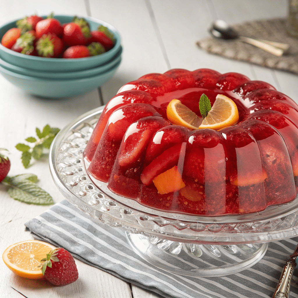 ring-shaped Jell-O mold