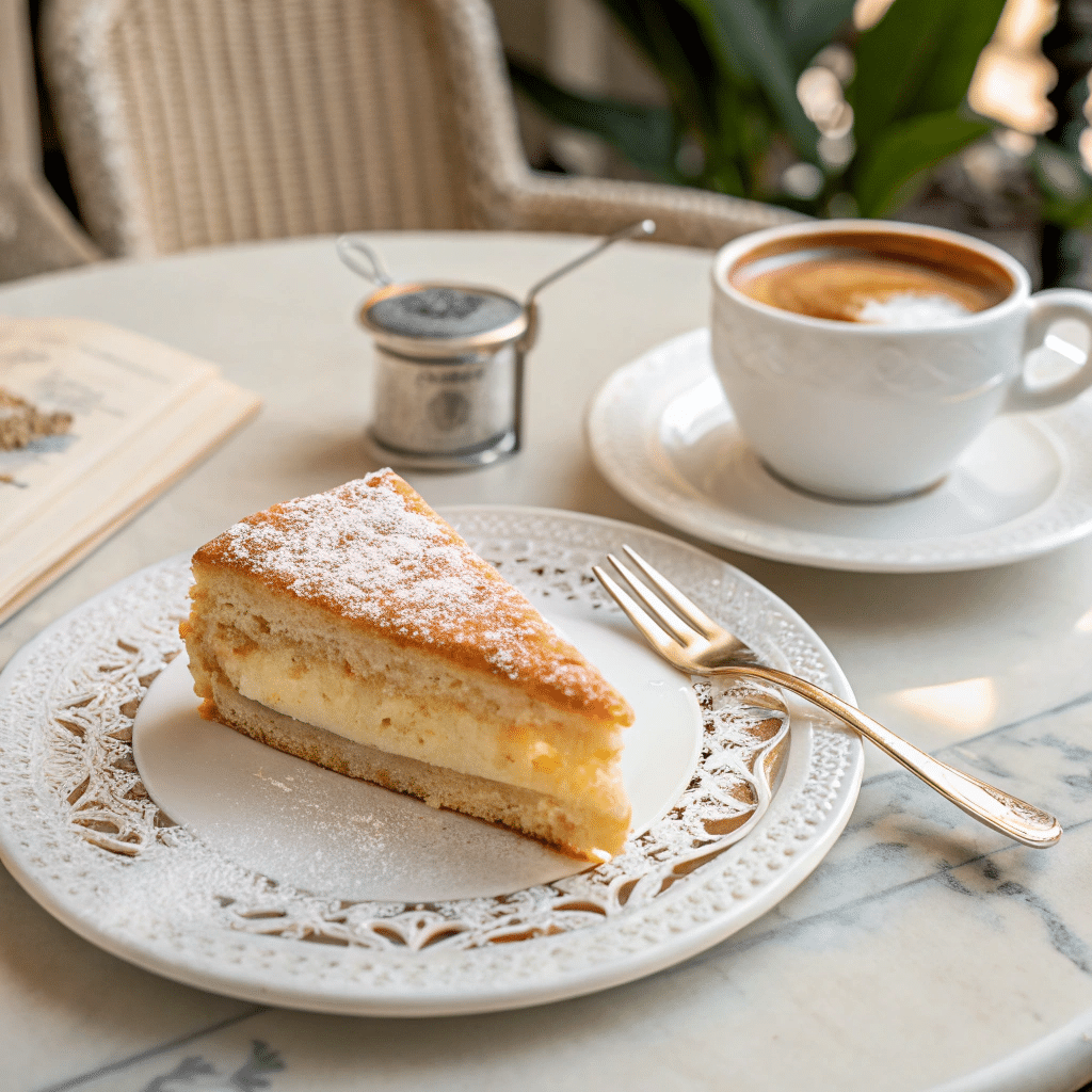 slice of Tarte Tropézienne