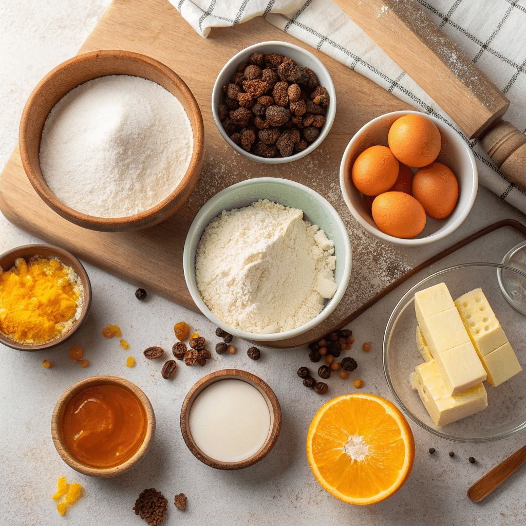 baba au rhum cake ingredients