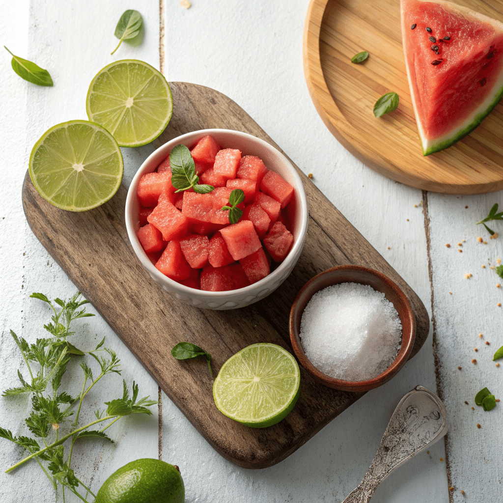 fresh recipe ingredients