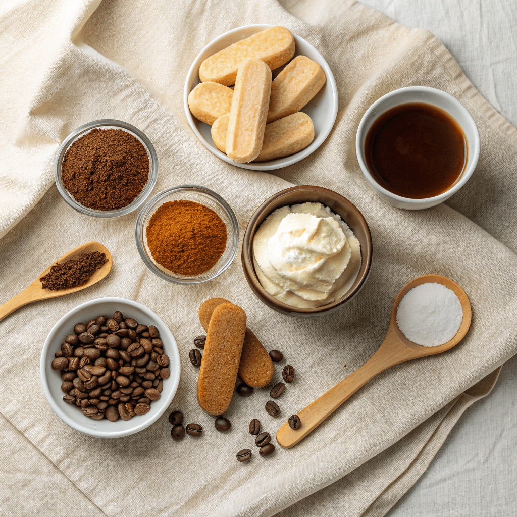 tiramisu ingredients