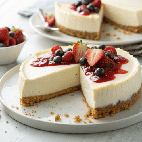 Creamy No-Bake Cheesecake