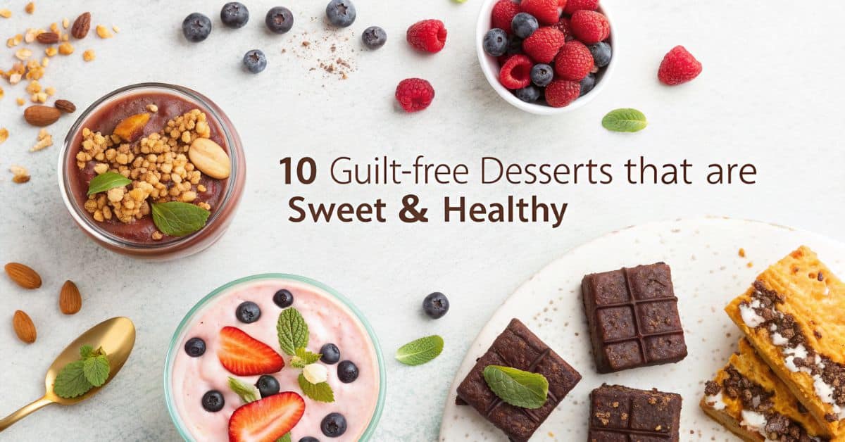 10 Guilt-Free Desserts for a Sweet and Healthy Life