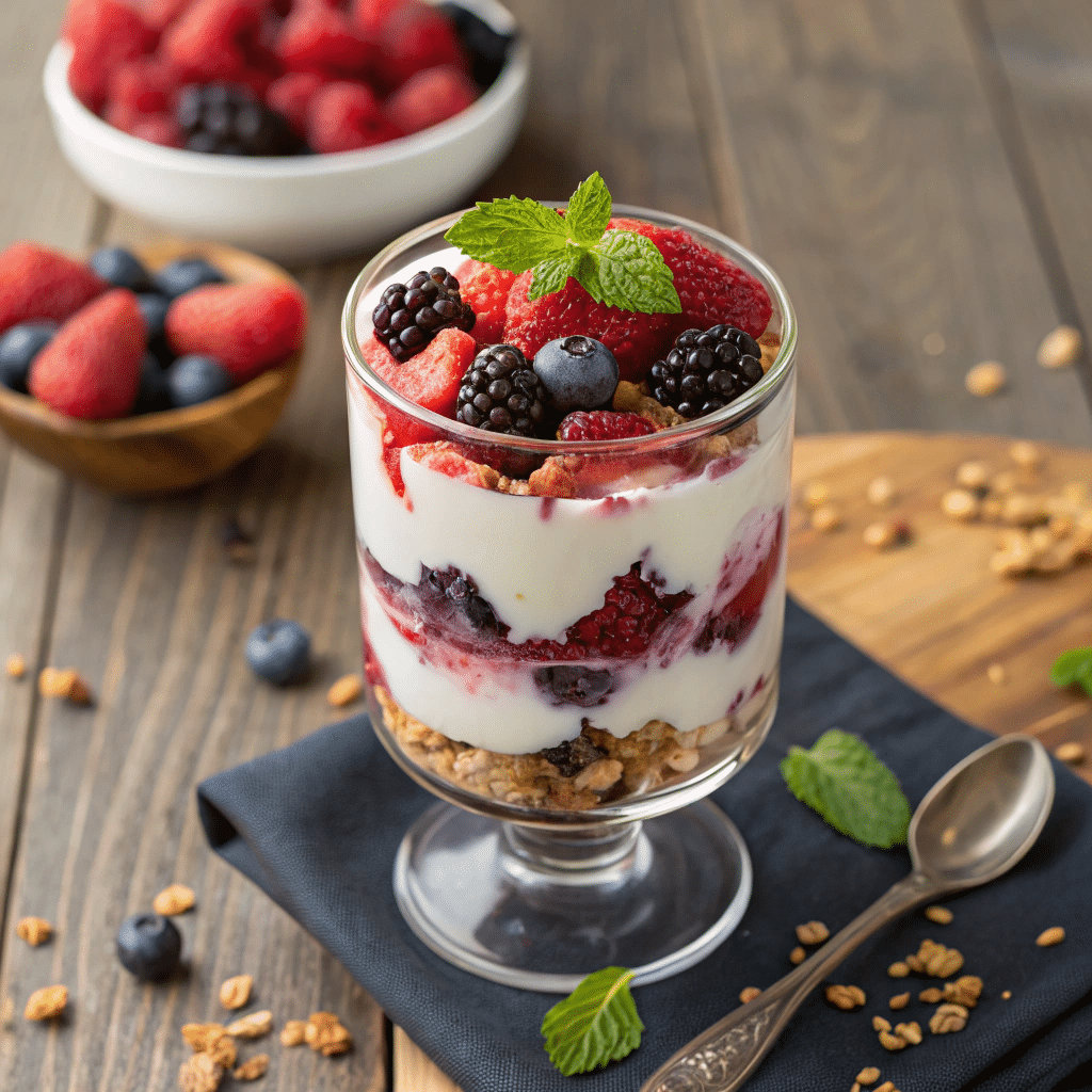 Delicious Berry Yogurt Parfait Recipe