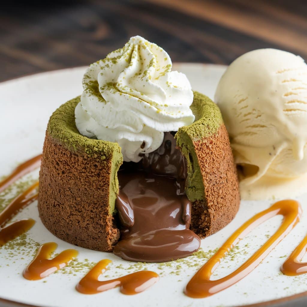 Decadent Matcha Lava Cake Recipe