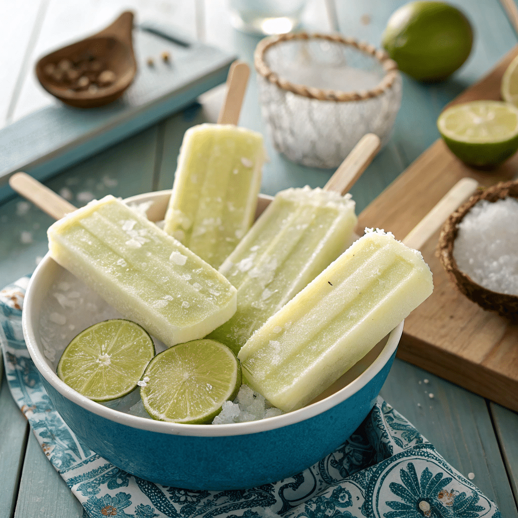 Refreshing Coconut Lime Popsicles Recipe