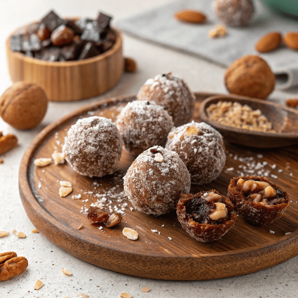 Date and Nut Energy Balls Recipe