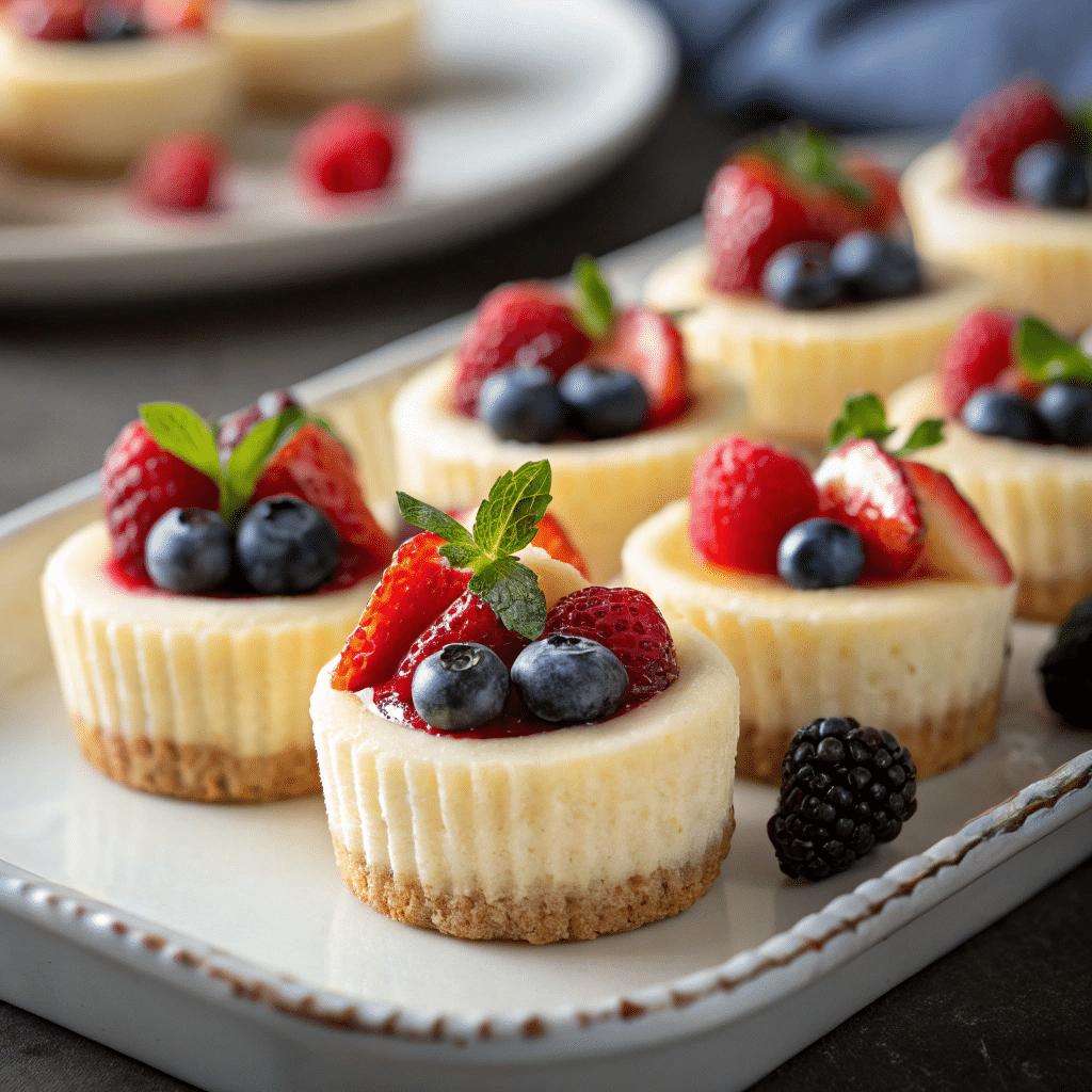 Mini Cheesecake Bites Recipe