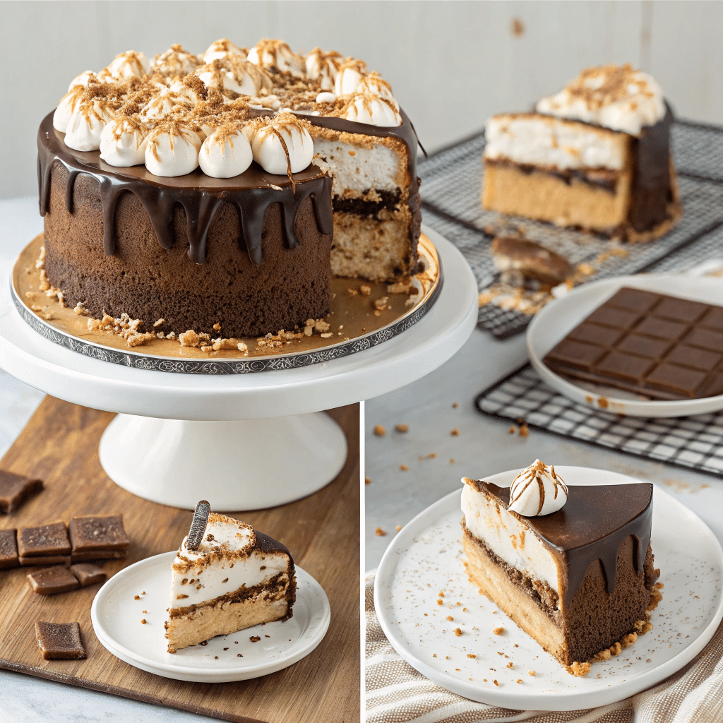 S’mores Cake Recipe